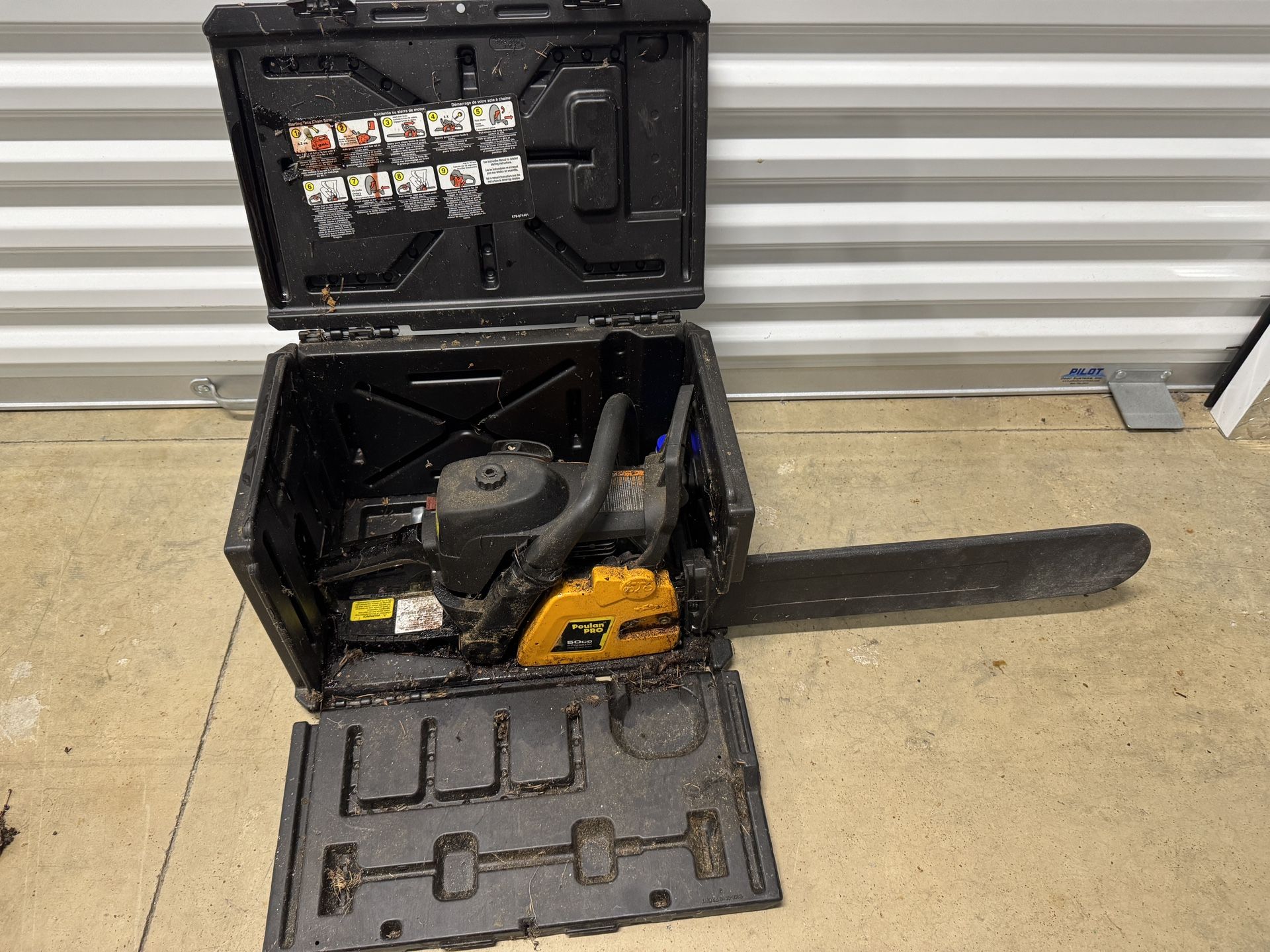 Poulan Pro PR5020 50cc Gas Chainsaw PR5020