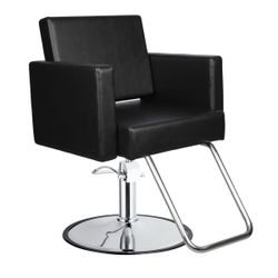 Salon chair for hairstylist, barber, makeup artist
