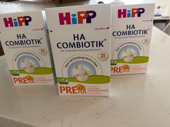 HiPP HA Combiotik PRE Baby Formula x3