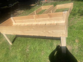 2x6 Ft Cedar Raised Garden Box Planter 
