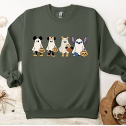 Disney Ghost Crewneck Sweater