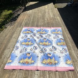 Vintage Snow White Disney Blanket USA