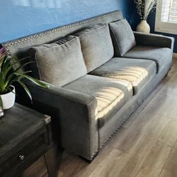 Gray Sofa & Loveseat Set  $350 OBO
