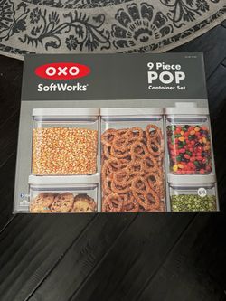 OXO SoftWorks 9-Piece POP Container Set
