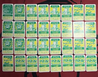 Pokemon Board Game Event Mewtwo Chansey Mini Card Toy Vintage Japanese Nintendo Set B