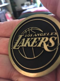 Lakers jerry buss coin