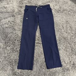M/T FIGS Navy Blue Kade scrub pants