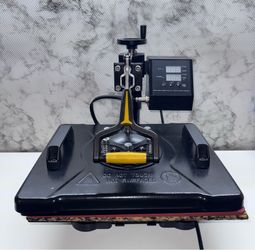 12x15 Heat Press Machine Digital Clamshell HTV Sublimation DTF 110V 1250W
