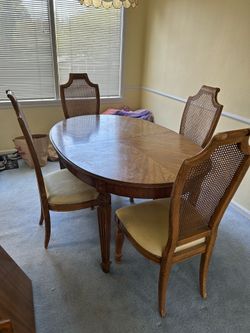 Wooden Dining Room Table