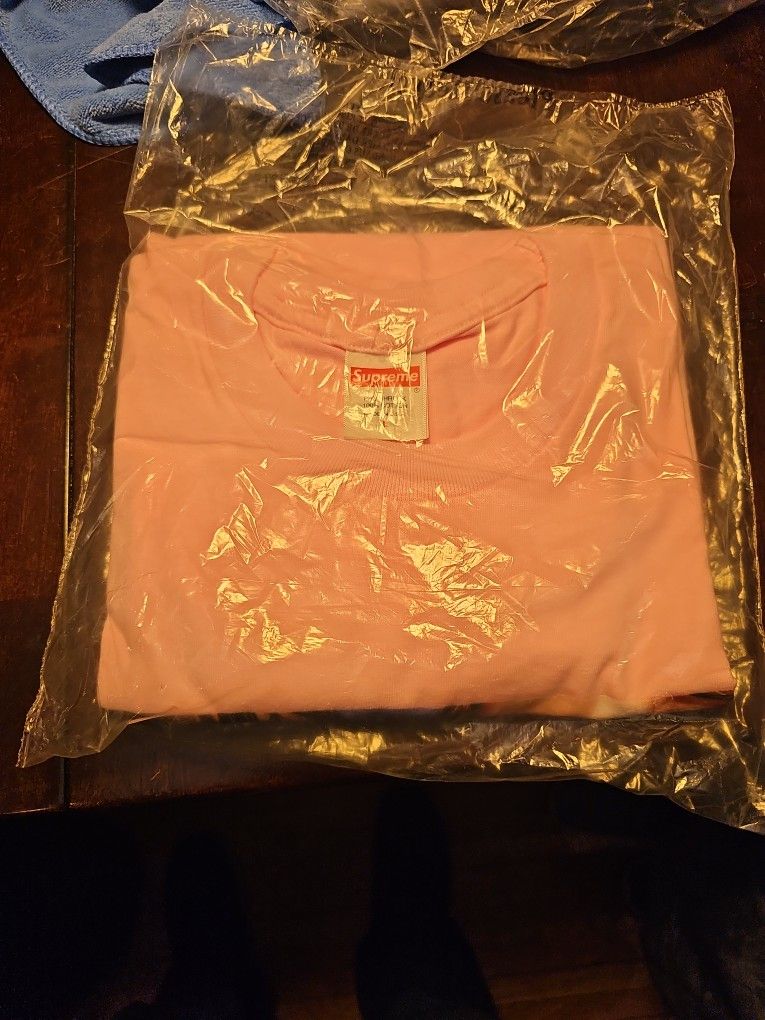Supreme T Shirt Pink Eyewear