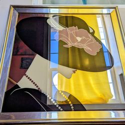 Art Deco High Fashion Mirror