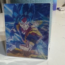 Dragon Ball Z Dragon Balll Z Sparking Zero Collectors Edition Lenticular Card - Toys & Collectibles | Color: Blue