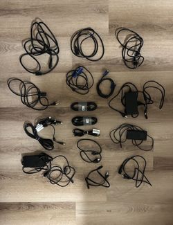 Multiple Dell Monitor & Laptop Power Cords/ Charger Cords (selling in bulk)