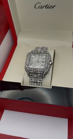 Bussdown moissanite watch