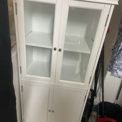 White Cabinet 