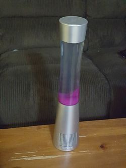 Sharper Image lava lamp with Bluetooth speaker *2 lamps, pink & green!