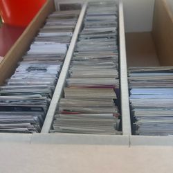 Box Of Baseball Cards 2,000+