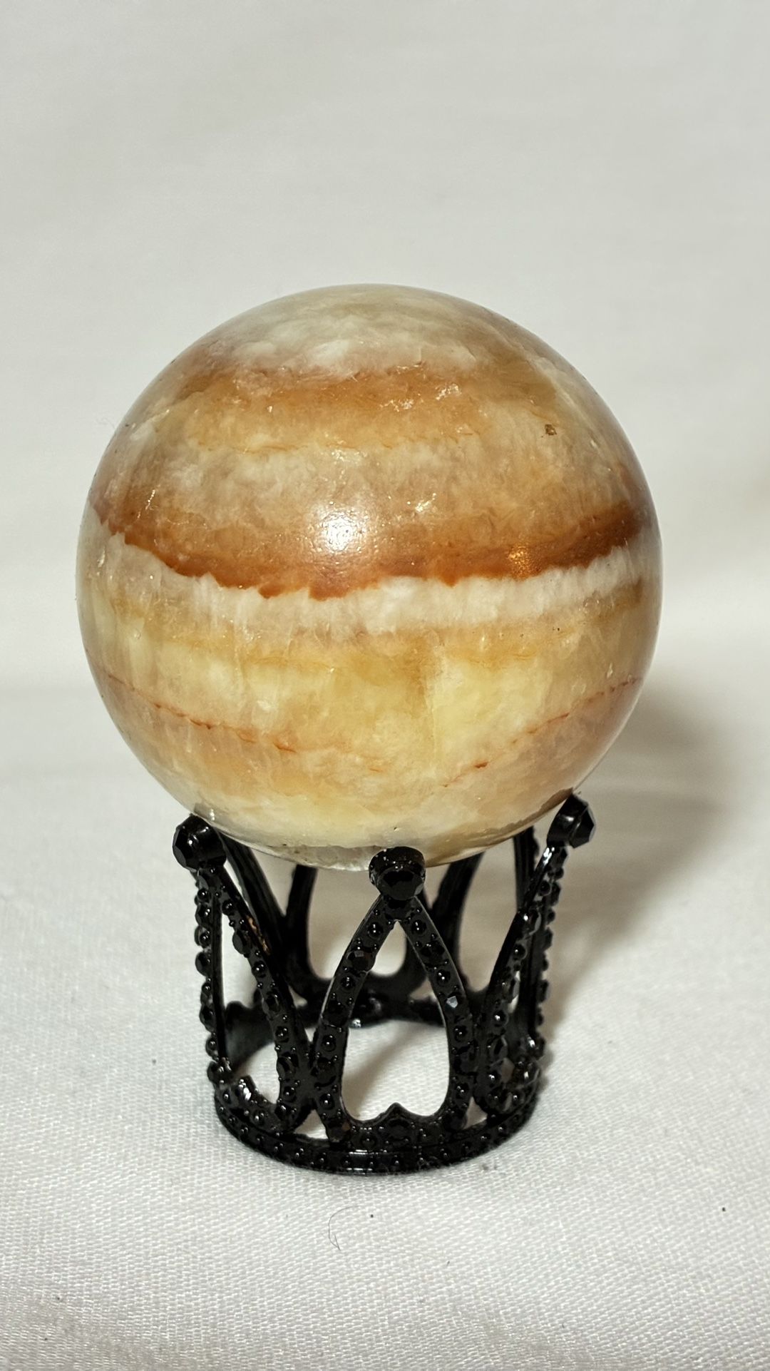 Yellow Calcite Sphere