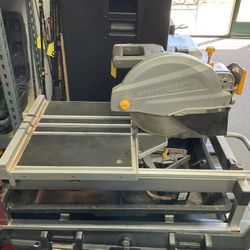 Chicago Electric 10” Industrial Tile/brick Saw 