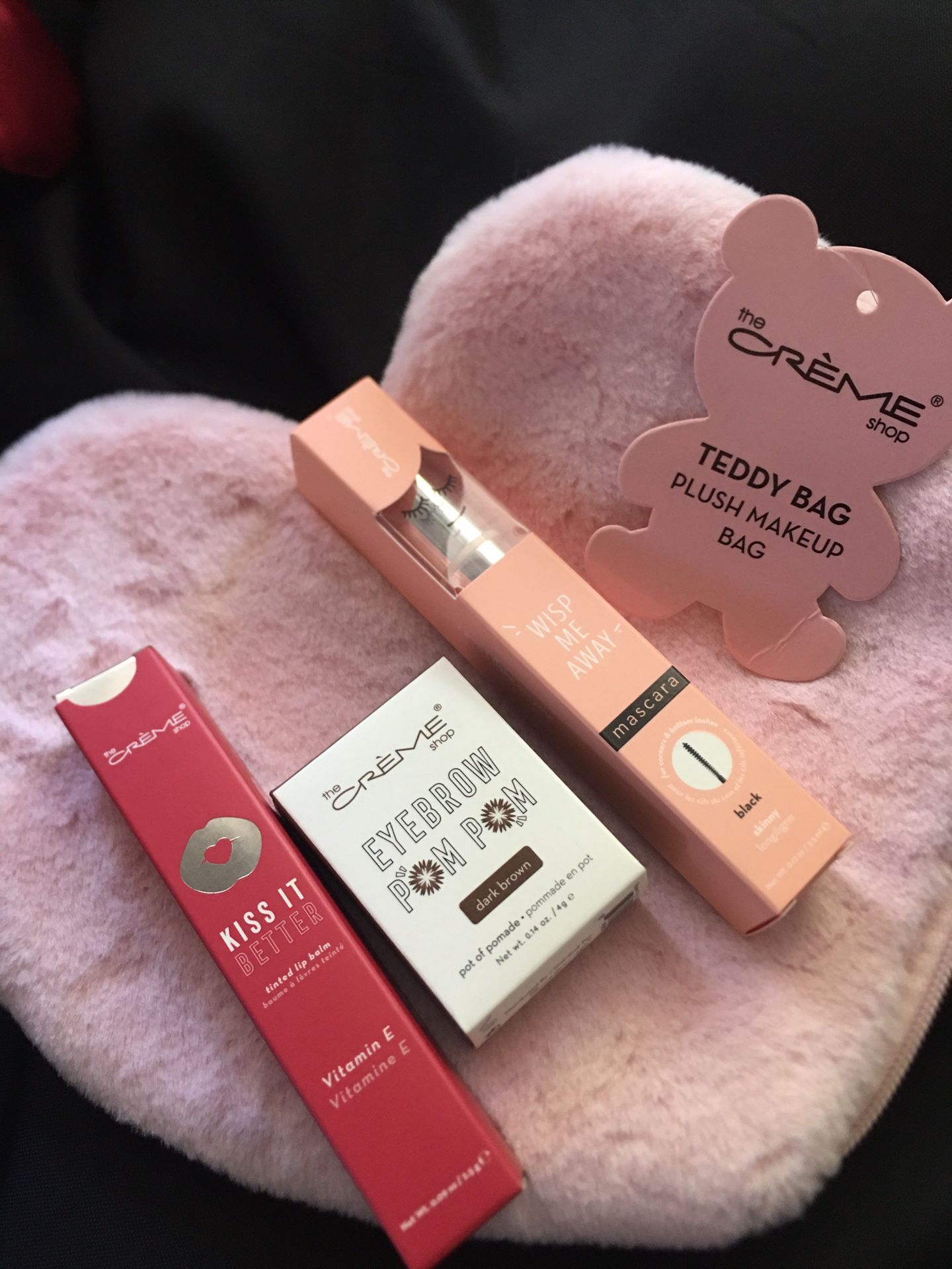 New The Crème Shop Teddy Makeup Bag 