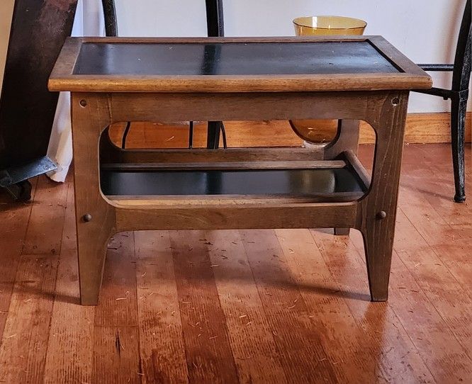 Mid Centry Danish Two Tier Side Table