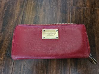 Michael Kors Zip Around Wallet RED