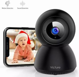 Victure 1080P FHD WiFi Camera with Motion Tracking Sound Detection Wireless 2.4G