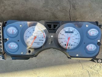 Classic Car Instrument Cluster Gauge Panel