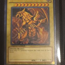 Yu-Gi-Oh! - Original Egyptian God Cards (Set Of 3)