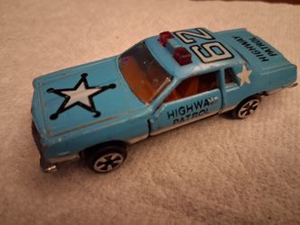 Rare 1981 Kidco Tough Wheels Dodge Highway Patrol Diecast Car