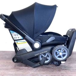 Infant Car Seat and Stroller Combo (Bryson Blue ) Clean & Very Good In Condition