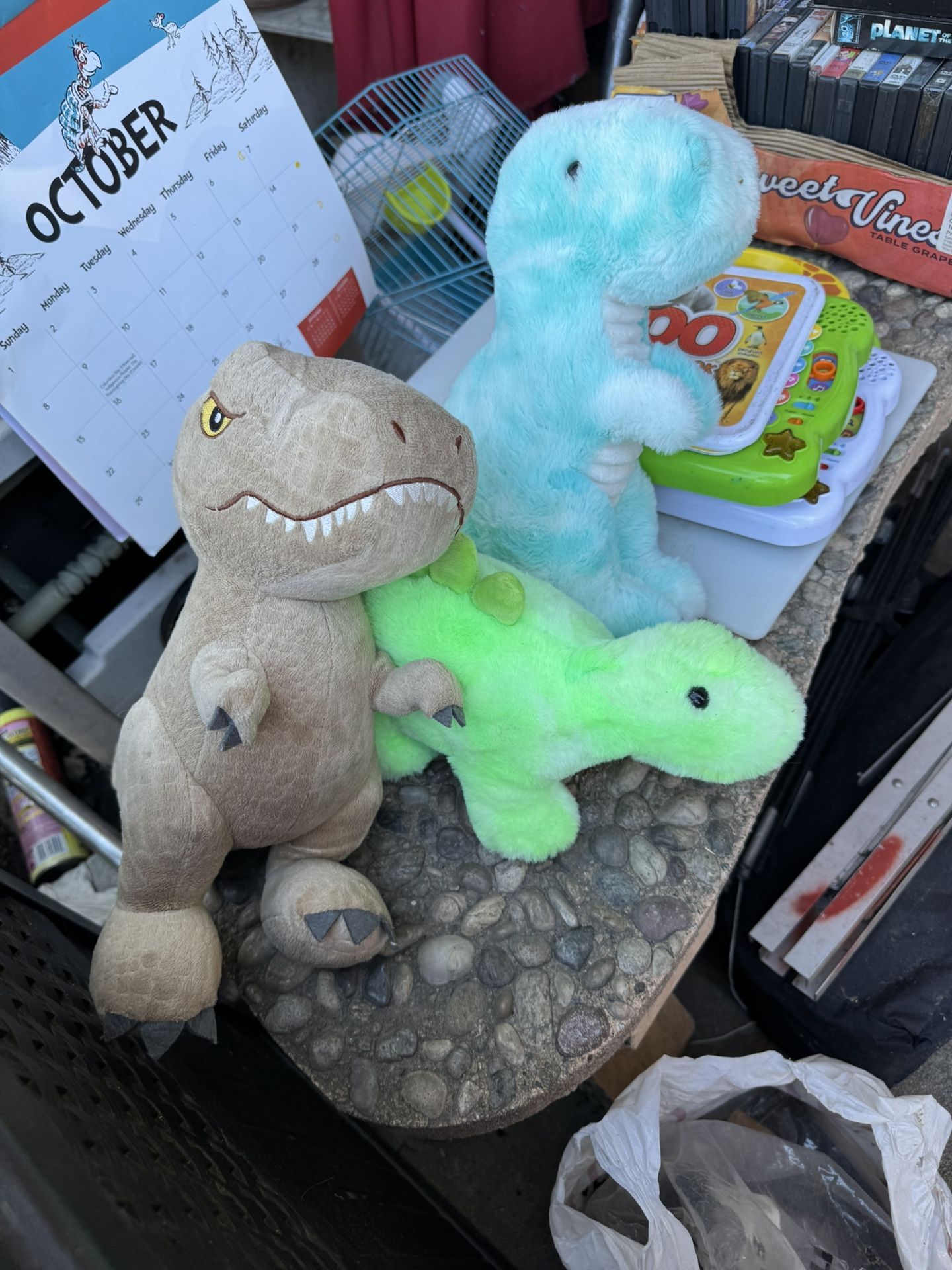 3 Plushies Dinosaur  🦖 🦕 🦖 