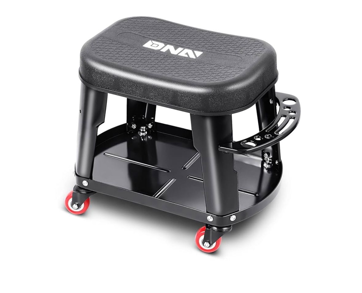 Removable Rolling Garage Stool