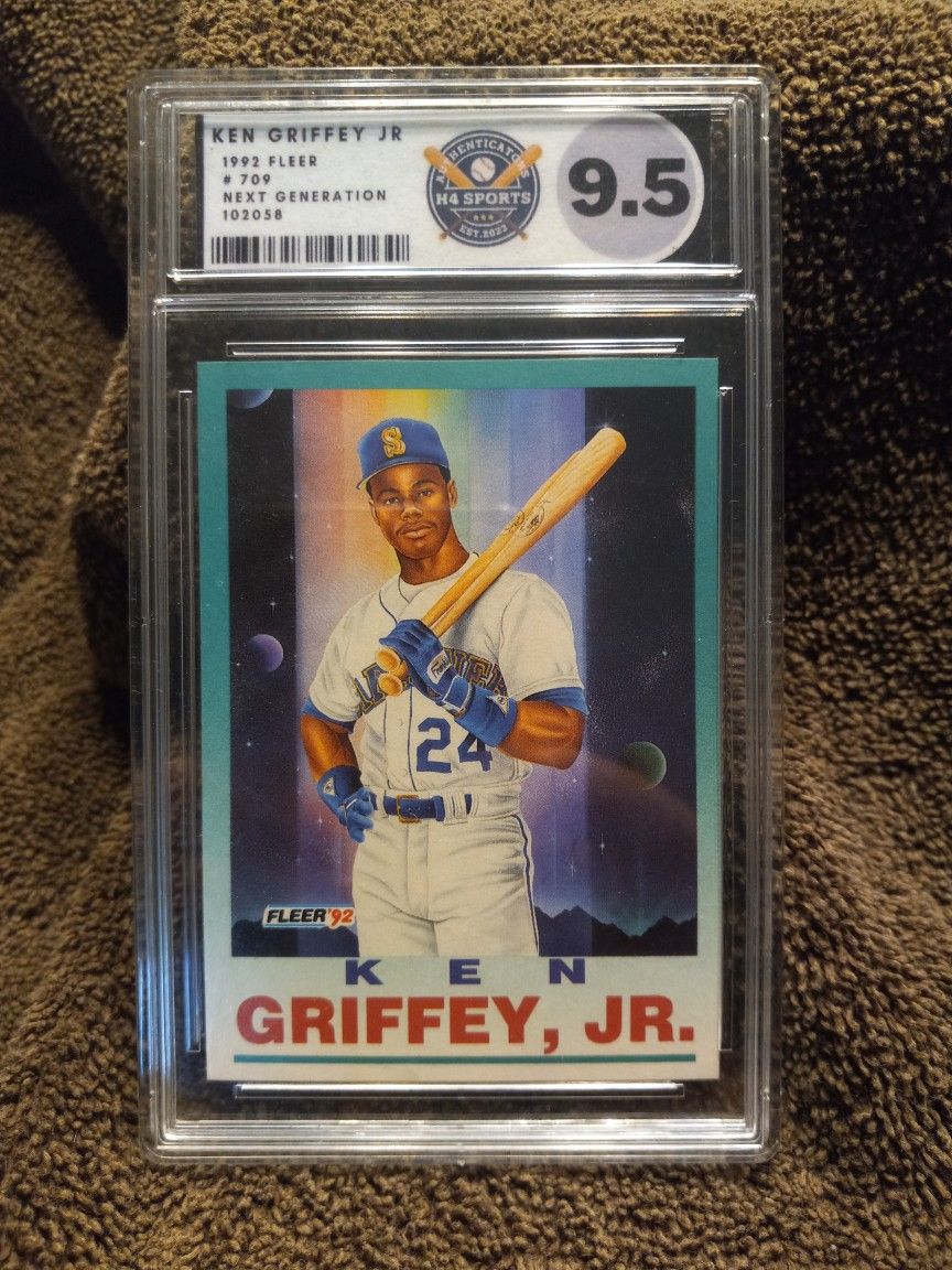 Ken Griffey Jr Next Generation Graded With Slab