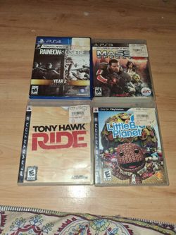 Playstation 3 + 4 Game Lot