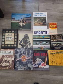 Assorted Vintage Baseball Sports Books Individual or Bulk Prices