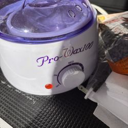 Pro Wax With Wax Supply And Strips Skin Pads