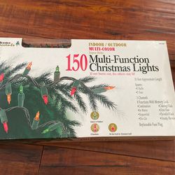 New Christmas Lights Multi Color 4 Sets