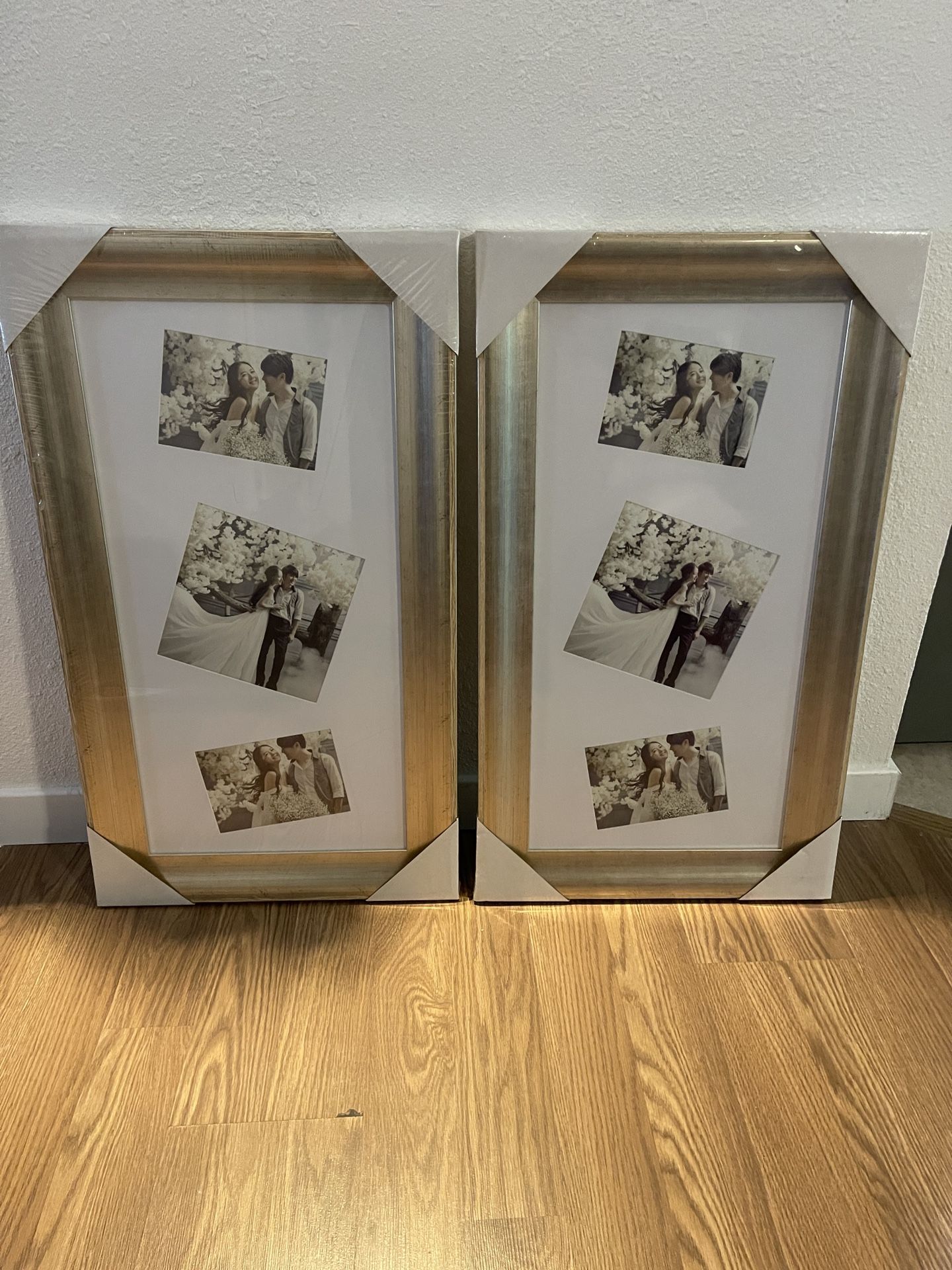 WEDDING GOLD FRAMES 19 x 33 “