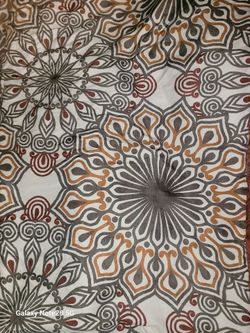 Daisy Fuentes FULL size comforter + decor pillows
