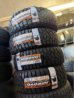 265/70/17 Vendo set de Tires nuevas con 60,000 millas de garantía