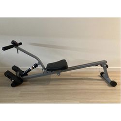 Sunny  Compact Adjustable Rowing Machine ,  12 Levels of Adjustable Resistance Rower  with  Free App