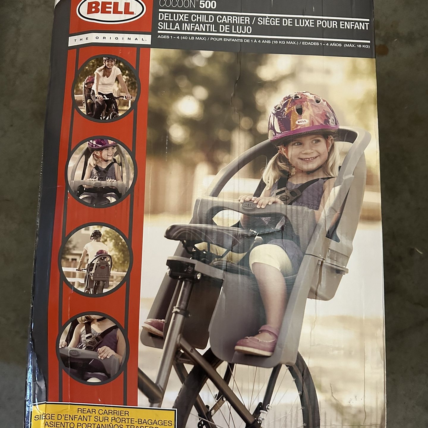 Bell cocoon 500 child carrier hotsell