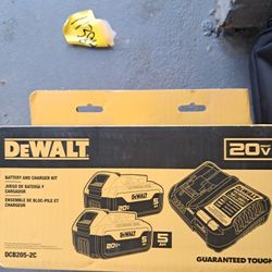 Dewalt 2 Pack Battery And Charger