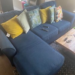 Couch and chair set (pillows not included)