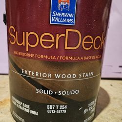 Sherwin Williams SuperDeck Exterior Waterborne Solid Deck Stain - Cedar 3034