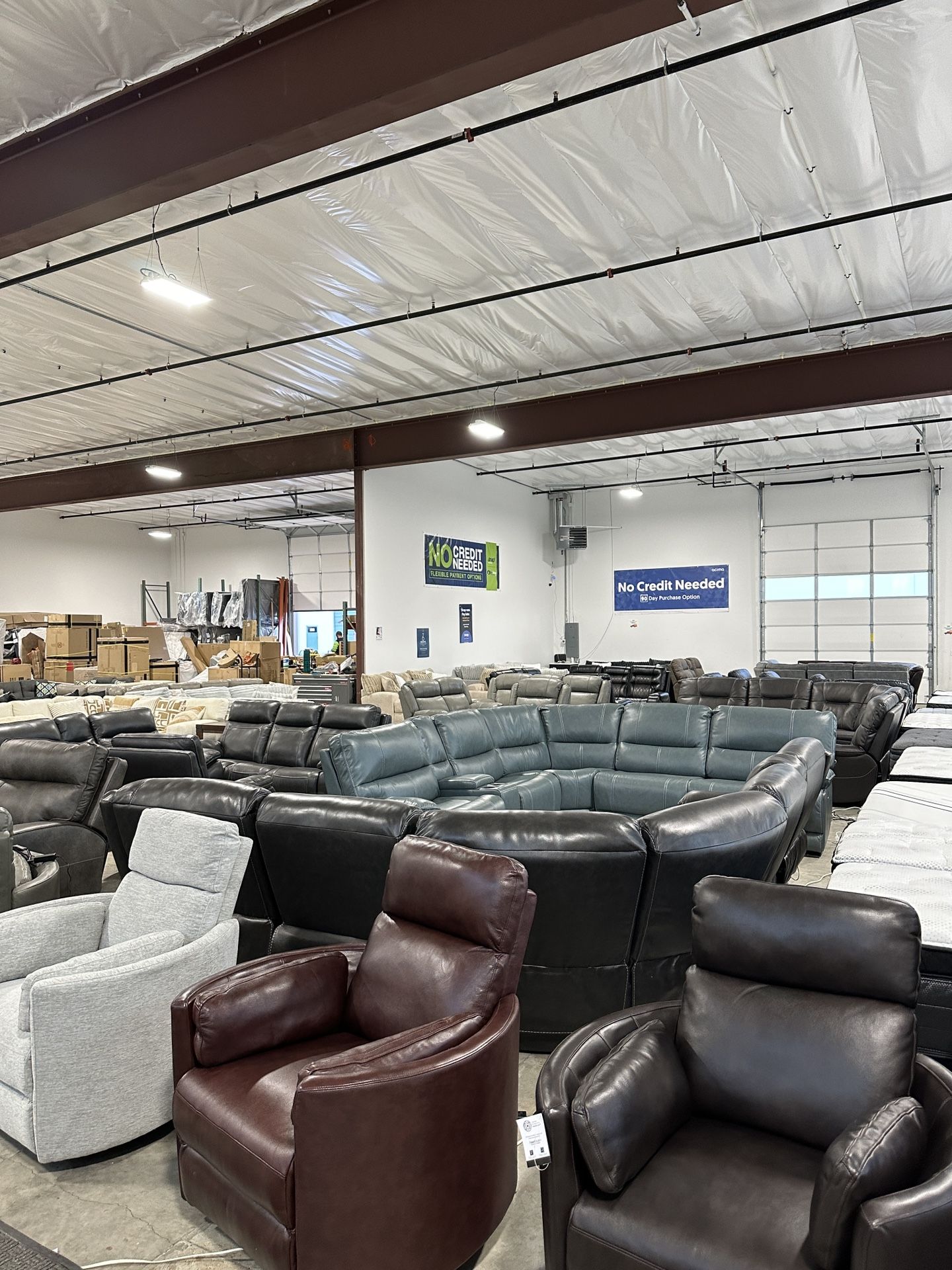New couch clearance