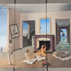 Dominique Appia canvas painting