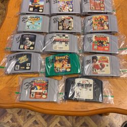 Nintendo 64 Games At Escondido Swap Meet 
