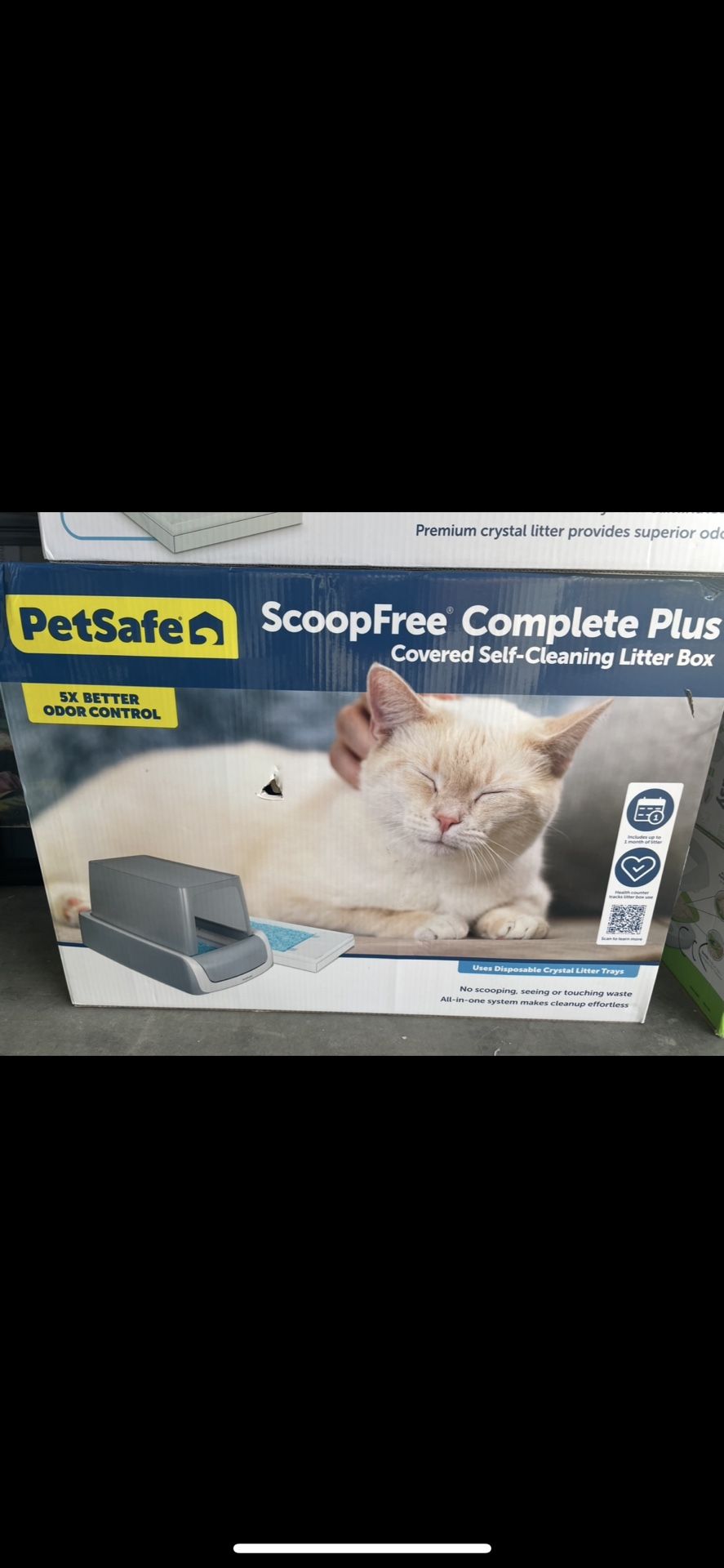 PetSafe ScoopFree Complete Plus Covered Self Cleaning Litterbox